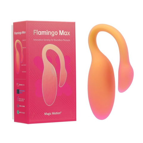 Magic Flamingo Max przy opakowaniu