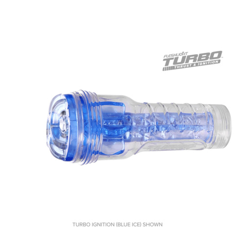 Fleshlight Turbo Thrust Ice Blue – dynamiczne komory ssące dla realistycznych doznań