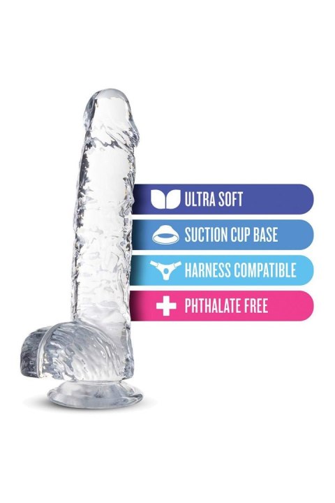 NATURALLY YOURS 6" CRYSTALLINE DILDO DIAMOND