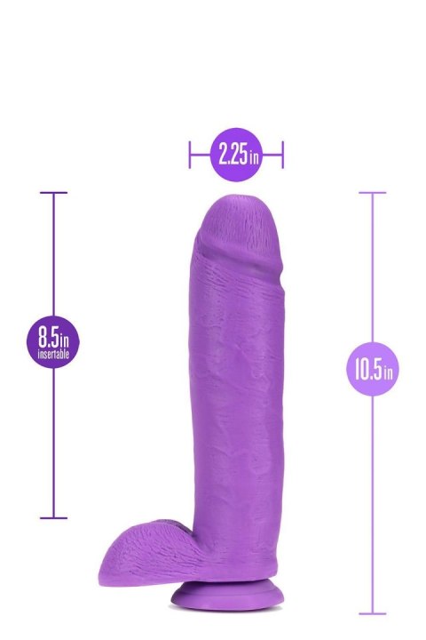 NEO 10 INCH DUAL DENSITY DILDO NEON PURPLE NEO 10 INCH DUAL DENSITY DILDO NEON PURPLE