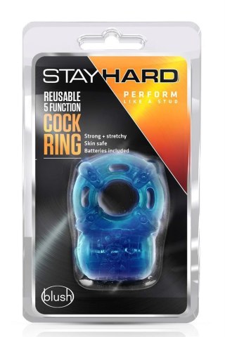 STAY HARD REUSABLE 5FUNCTION COCK RING