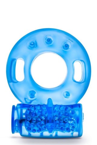 STAY HARD REUSABLE COCK RING BLUE