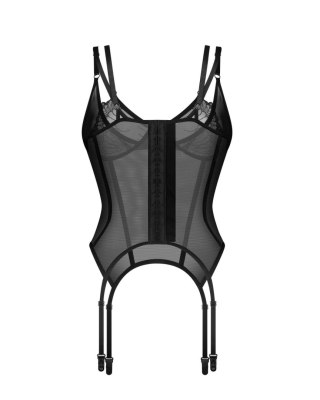 Obsessive - Arrowel Black gorset L/XL