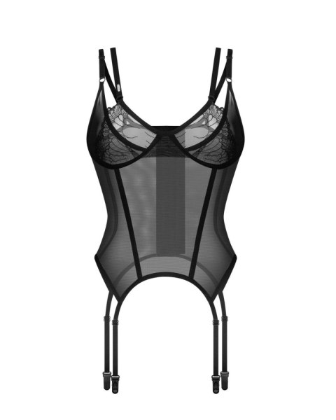 Obsessive - Arrowel Black gorset L/XL