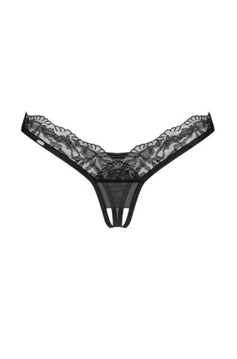 Obsessive - Arrowel Black otwarte stringi S/M Obsessive - Arrowel Black otwarte stringi S/M