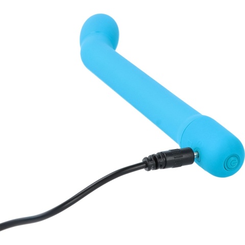 Virgite Caress Blue – wibrator punktu G z zaokrągloną końcówką