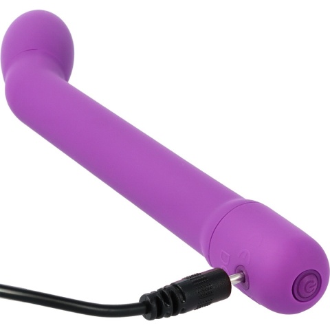 Virgite Caress Purple – wibrator punktu G z zaokrągloną końcówką
