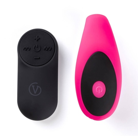 Virgite E12 Pink – Wibrator dla par z pilotem i stymulacją punktu G oraz łechtaczki