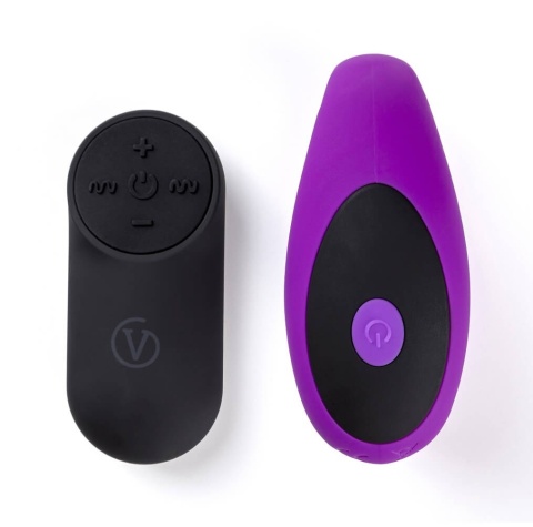 Virgite E12 Purple – Wibrator dla par z pilotem i stymulacją punktu G oraz łechtaczki