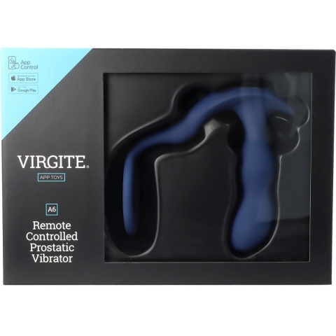 Virgite A6 – Wibrator prostaty z aplikacją i pierścieniem erekcyjnym