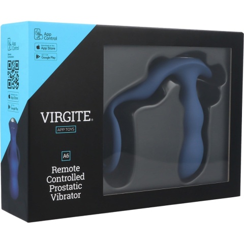 Virgite A6 – Wibrator prostaty z aplikacją i pierścieniem erekcyjnym