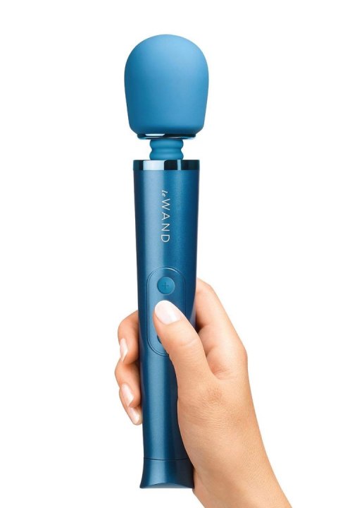LE WAND PETITE RECHARGEABLE VIBRATING MASSAGER BLUE LE WAND PETITE RECHARGEABLE VIBRATING MASSAGER BLUE