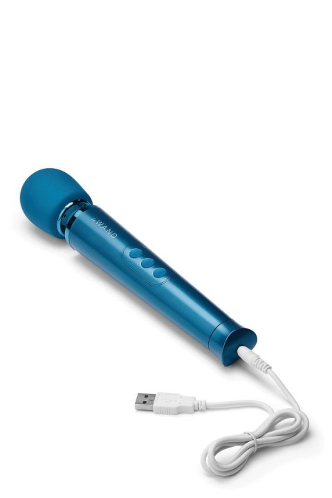 LE WAND PETITE RECHARGEABLE VIBRATING MASSAGER BLUE LE WAND PETITE RECHARGEABLE VIBRATING MASSAGER BLUE