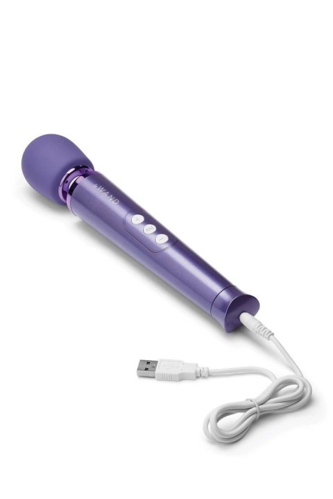 LE WAND PETITE RECHARGEABLE VIBRATING MASSAGER - VIOLET LE WAND PETITE RECHARGEABLE VIBRATING MASSAGER - VIOLET