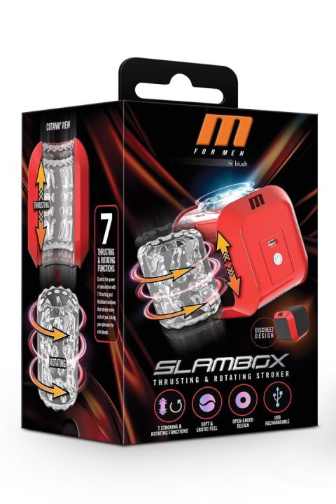 M FOR MEN SLAMBOX RED M FOR MEN SLAMBOX RED