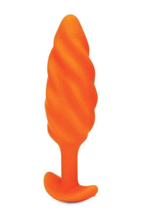 B-VIBE SWIRL TEXTURE PLUG ORANGE