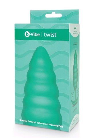 B-VIBE TWIST TEXTURE PLUG GREEN