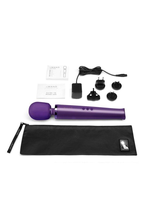 LE WAND PURPLE RECHARGEABLE MASSAGER LE WAND PURPLE RECHARGEABLE MASSAGER