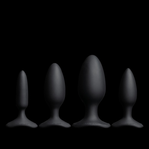 Porównanie rozmiarów korków analnych Lovense Hush 2: wersja 25mm i 38mm obok siebie.