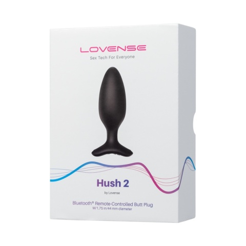 Lovense Hush 2 (44mm) - Inteligentny Korek Analny dla Maksymalnych Doznań