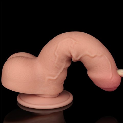 7'' Sliding Skin Dual Layer Dong Flesh