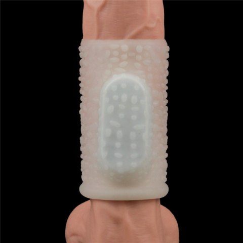 Vibrating Drip Knights Ring (White)