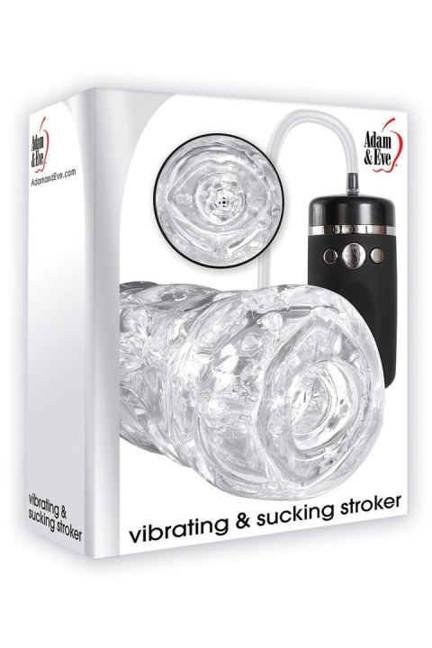 ADAM ET EVE VIBRATING & SUCKING STROKER