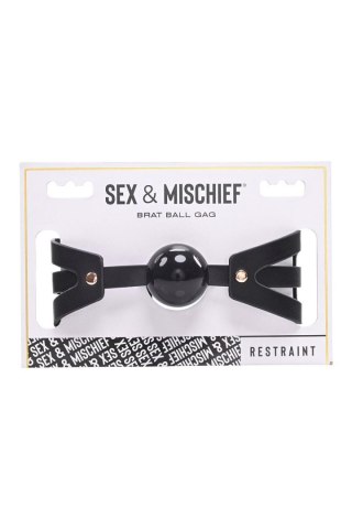 SEX AND MISCHIEF BRAT BALL GAG