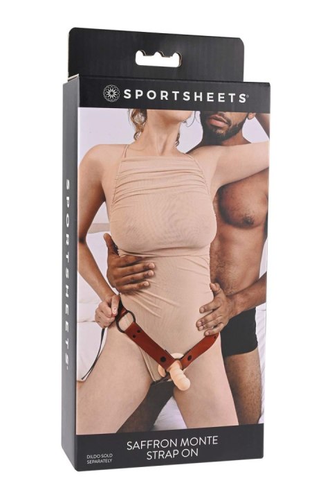 SPORTSHEETS SAFFRON MONTE STRAP ON