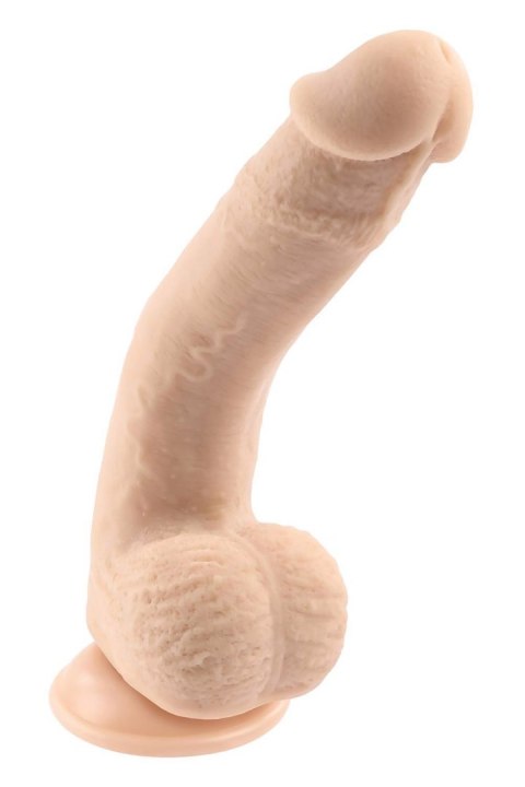 SELOPA 7 INCH 17 CM NATURAL FEEL FLEXSKIN DILDO LIGHT