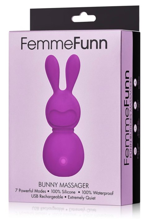 FEMMEFUNN BUNNY MASSAGER PURPLE FEMMEFUNN BUNNY MASSAGER PURPLE
