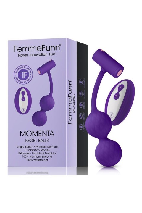 FEMMEFUNN MOMENTA KEGEL BALLS PURPLE