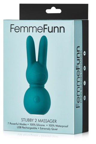 FEMMEFUNN STUBBY 2 MASSAGER TURQOUISE