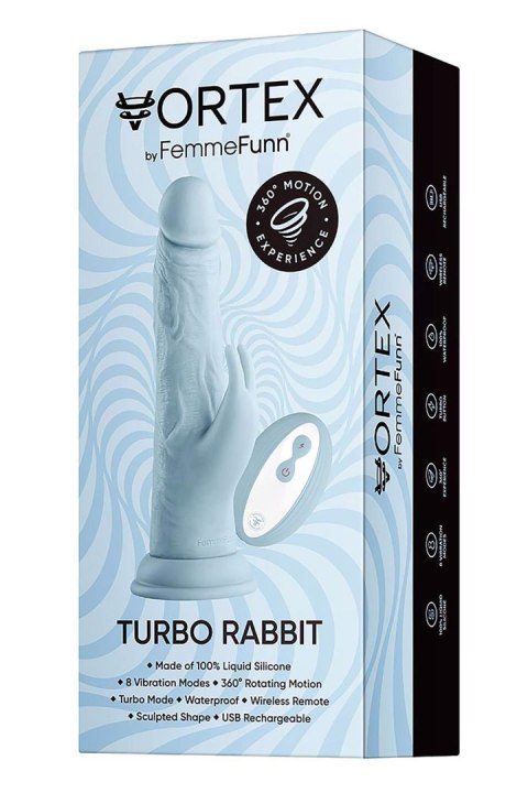 FEMMEFUNN WIRELESS TURBO RABBIT LIGHT BLUE