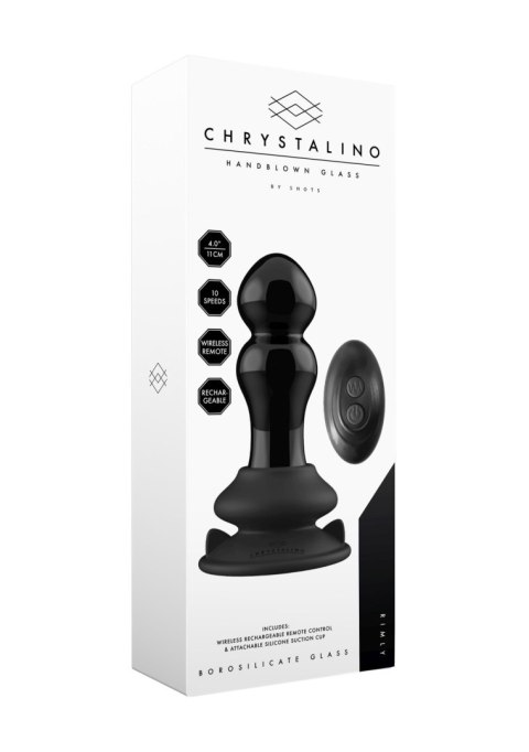 Rimly - With Suction Cup and Remote - 10 Speed - Black