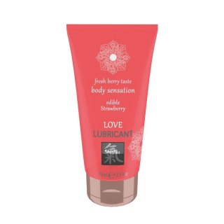 Żel- SHIATSU Love lubricant edible STRAWBERRY