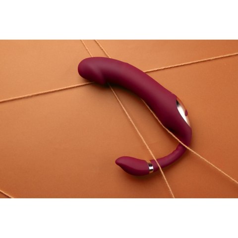 Bendable Vibrating Strapless Strap-on