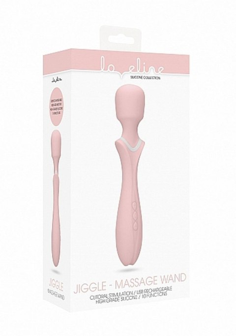 Loveline - Massage Wand - Jiggle - Pink