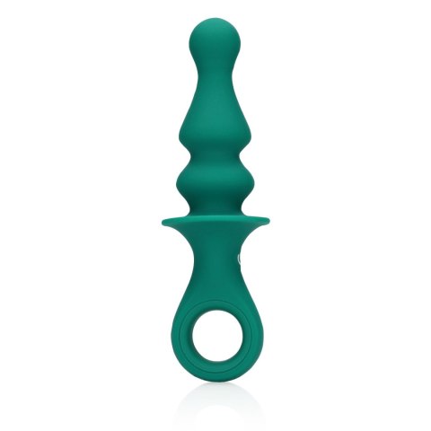 Pawn Shaped Anal Vibrator - Peacock Plume