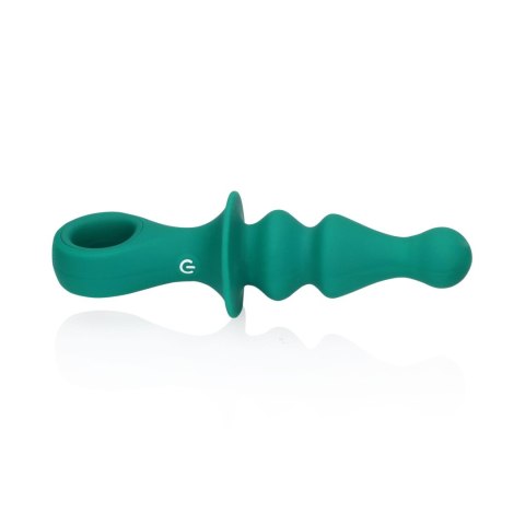 Pawn Shaped Anal Vibrator - Peacock Plume