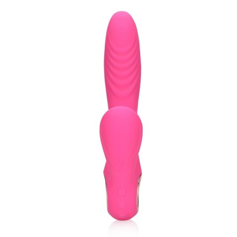 Tongue Flickering and Heating Rabbit Vibrator