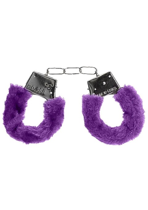 Beginner""s Handcuffs Furry - Purple