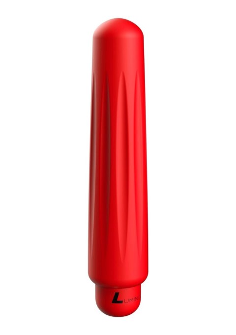 Delia - ABS Bullet With Sleeve - 10-Speeds - Red