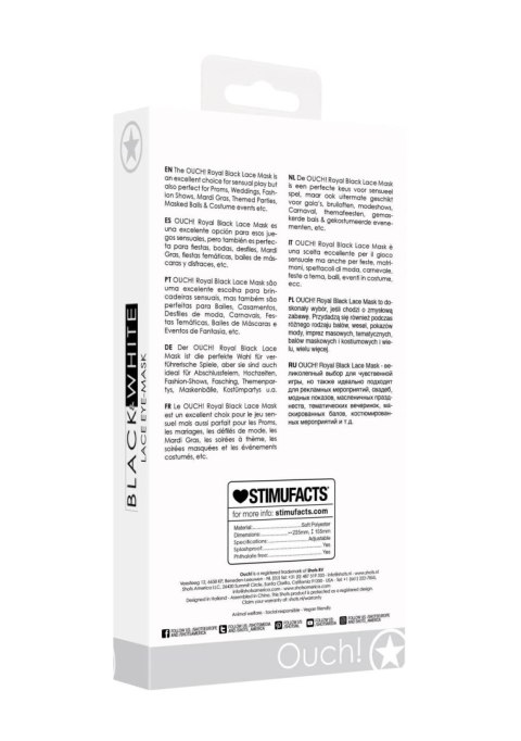 Lace Eye-Mask - Royal Lace Eye-Mask - Royal