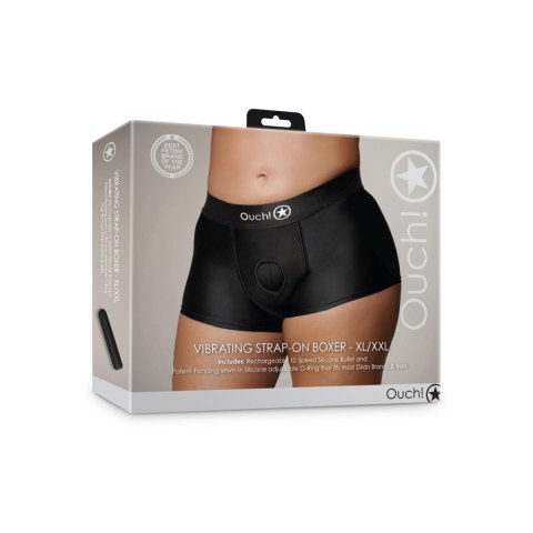 Vibrating Strap-on Boxer - XL/XXL