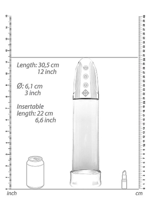 Automatic Rechargeable Luv Pump - Transparent