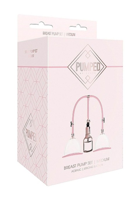 Breast Pump Set Medium - Rose Gold