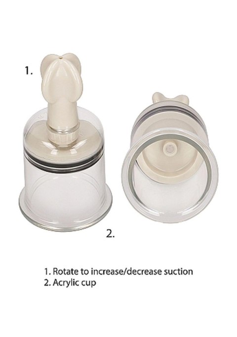 Nipple Suction Set Large - Transparent