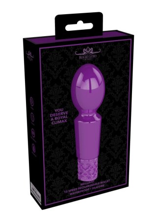 Brilliant - Rechargeable Silicone Bullet - Purple