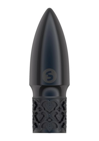 Glitter - Rechargeable ABS Bullet - Gunmetal